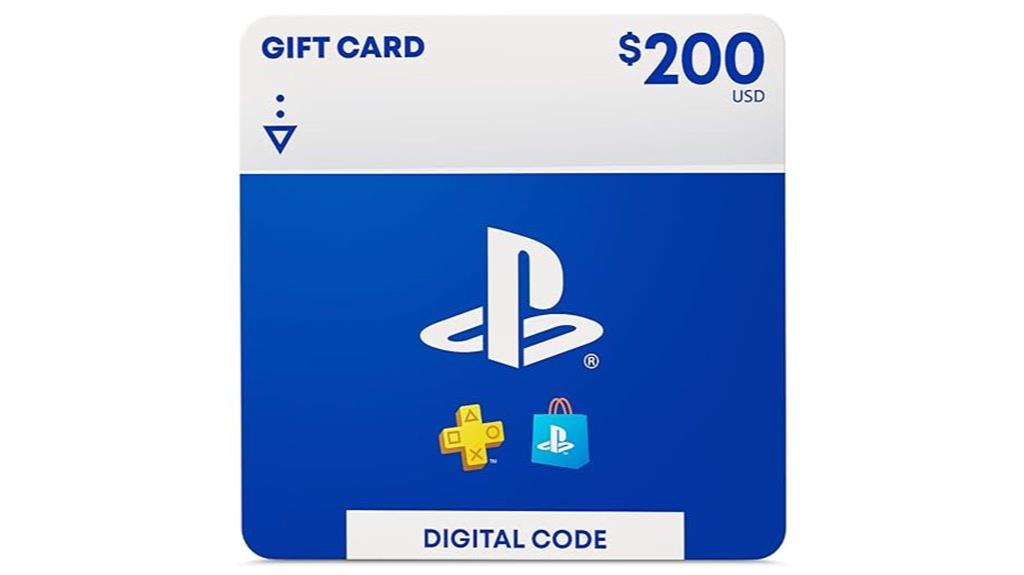 200 playstation gift card
