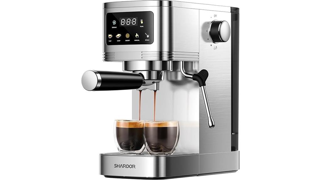 20 bar touchscreen espresso