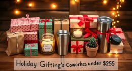 affordable festive coworker gifts