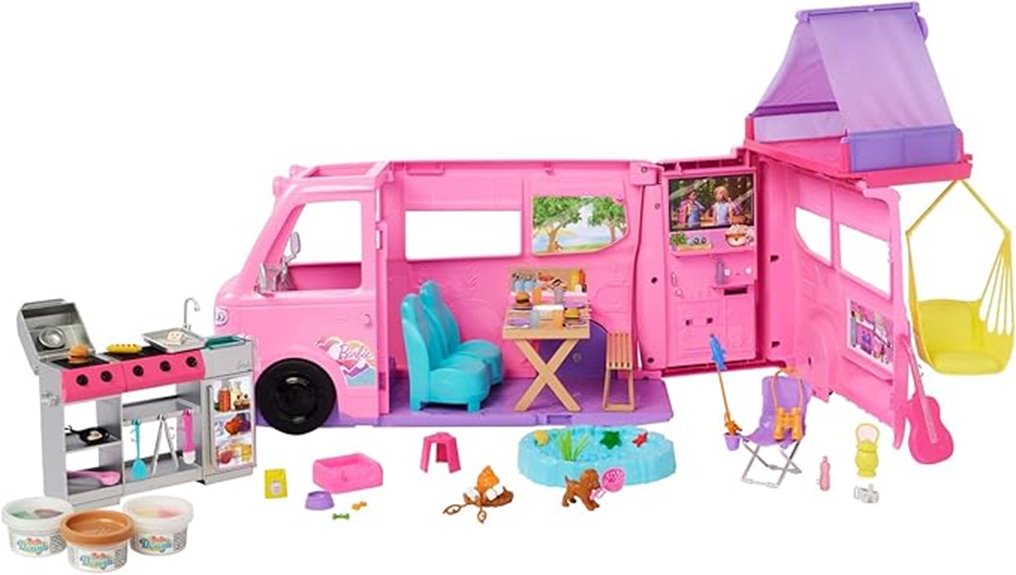 barbie camper playset accessories