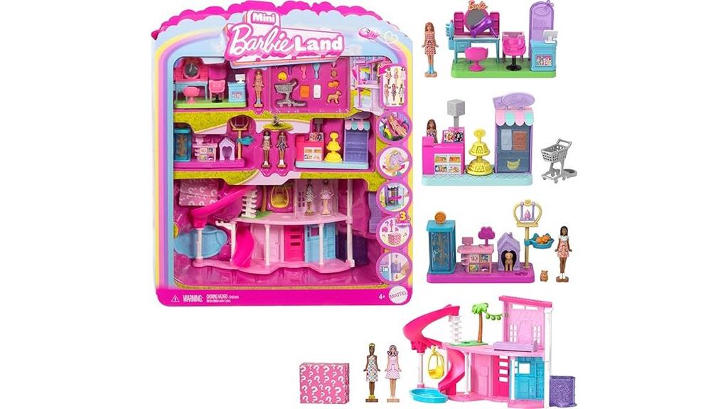 barbie dreamhouse with dolls