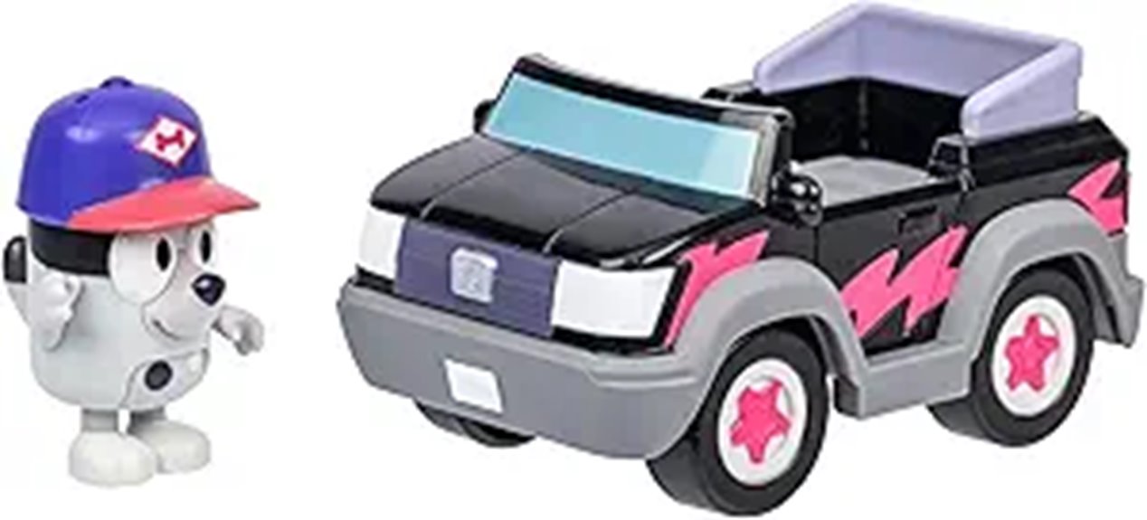 bluey toy pizza vehicle