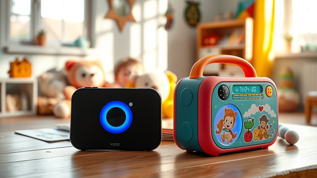 child friendly multimedia device features