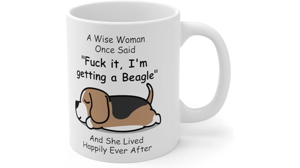 dog mom coffee mug