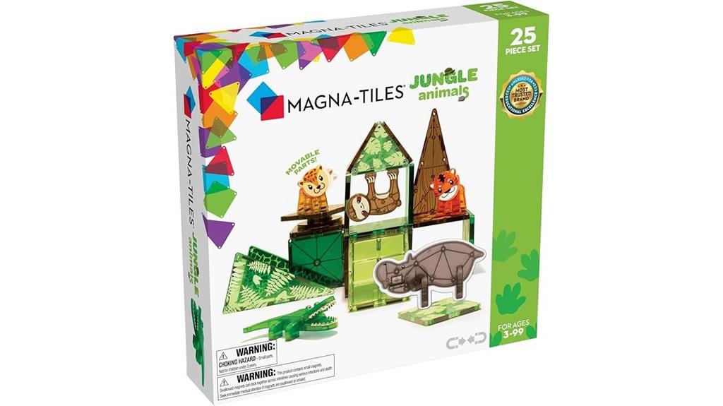 jungle animal magnet toys