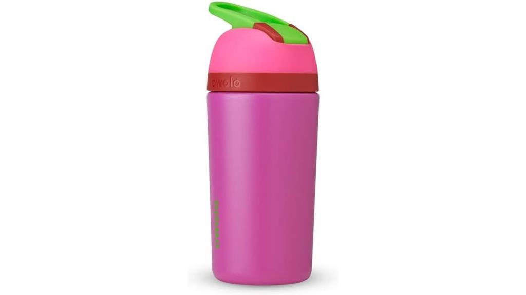 kids flip top insulated bottle