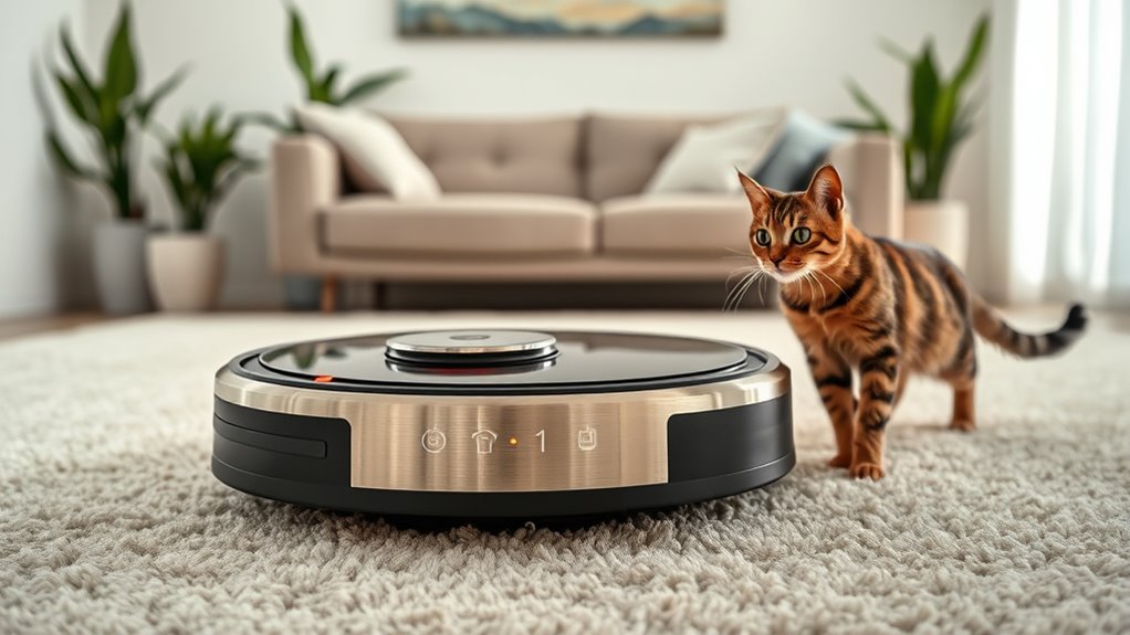 pet hair cleaning features