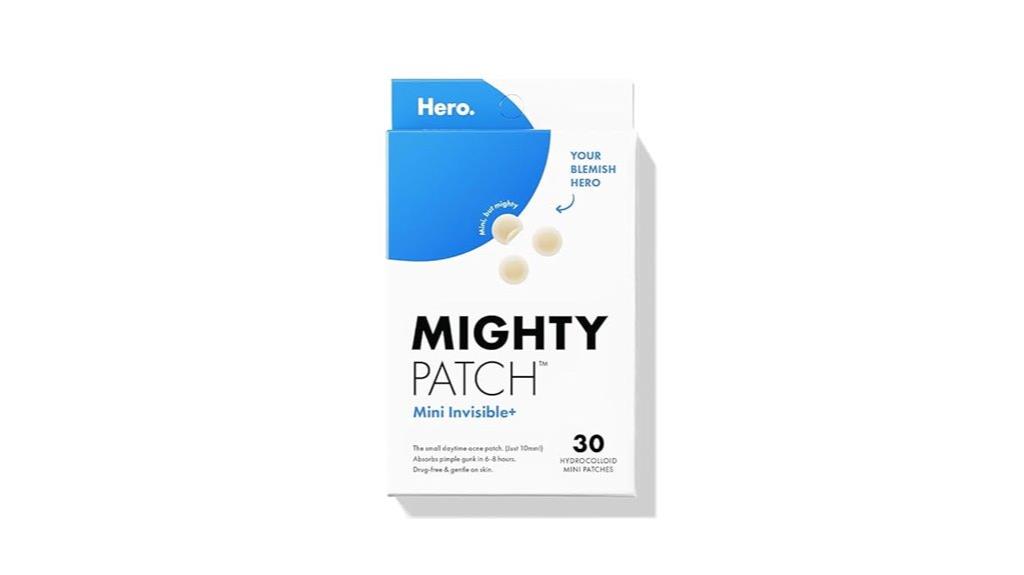 small clear acne patches