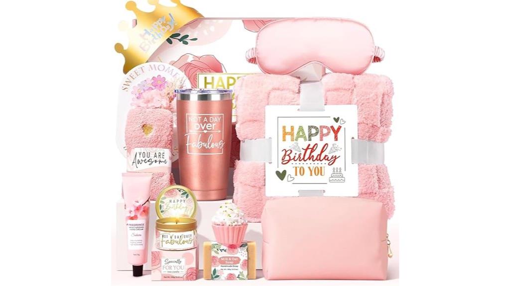 spa gift basket set