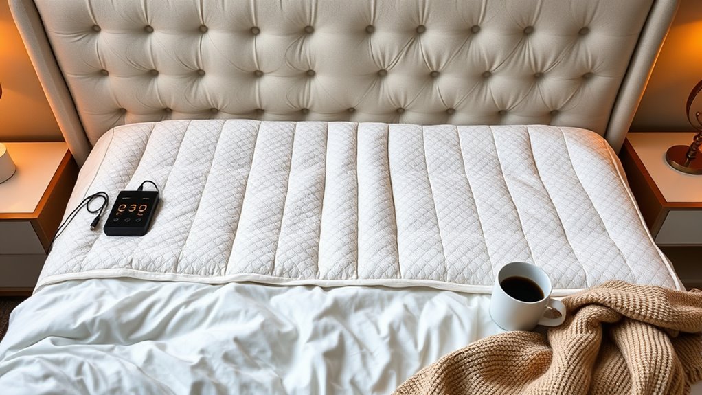 top king size dual control blankets