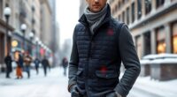 top men s heated winter vests