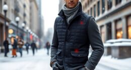 top men s heated winter vests