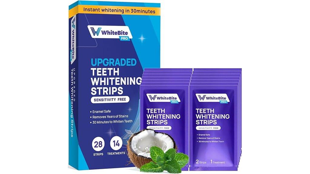 twenty eight strip teeth whitening