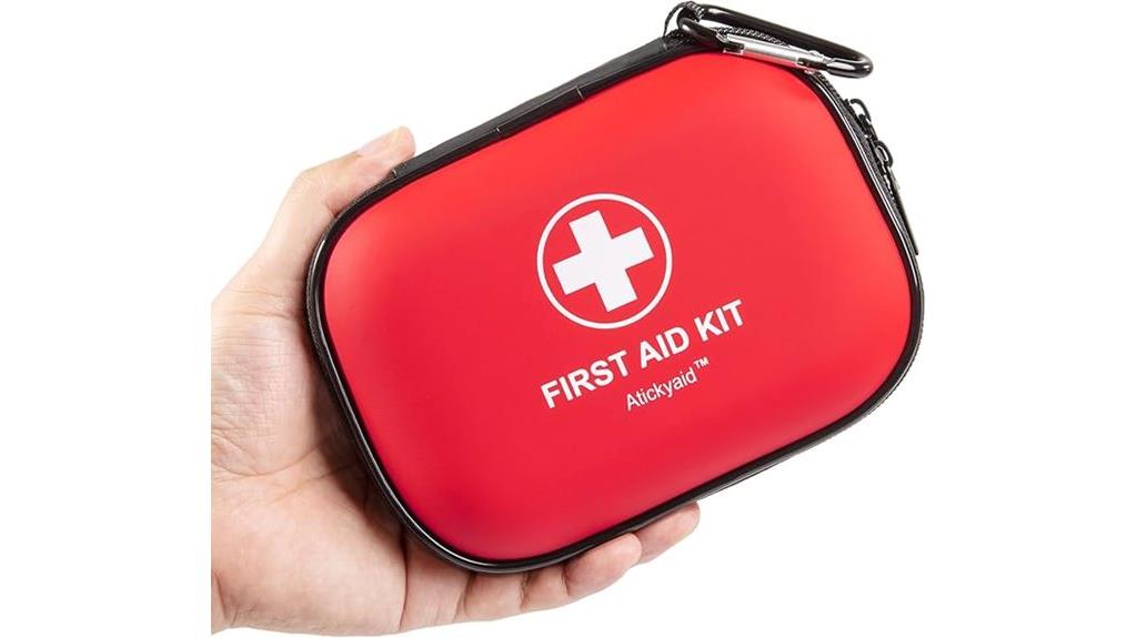 waterproof red mini first aid