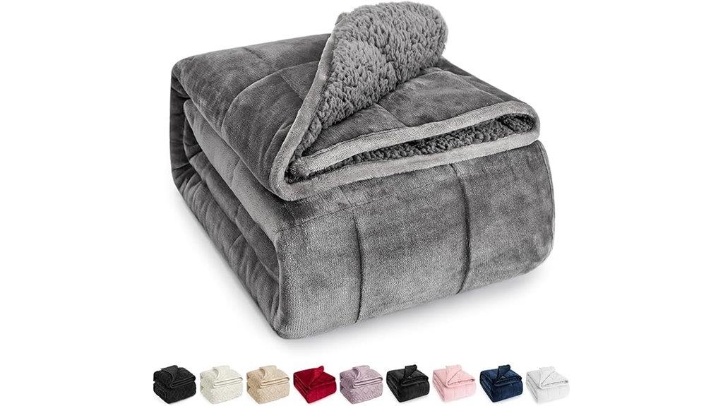 wemore sherpa fleece blanket