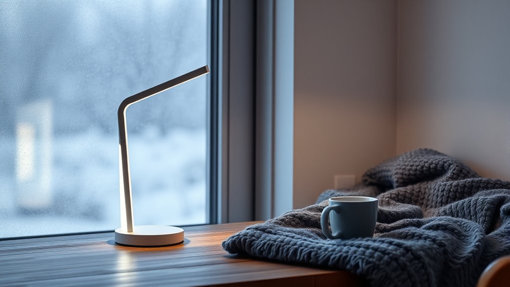 winter mood light therapy