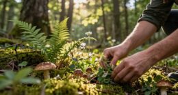 begin sustainable foraging practices