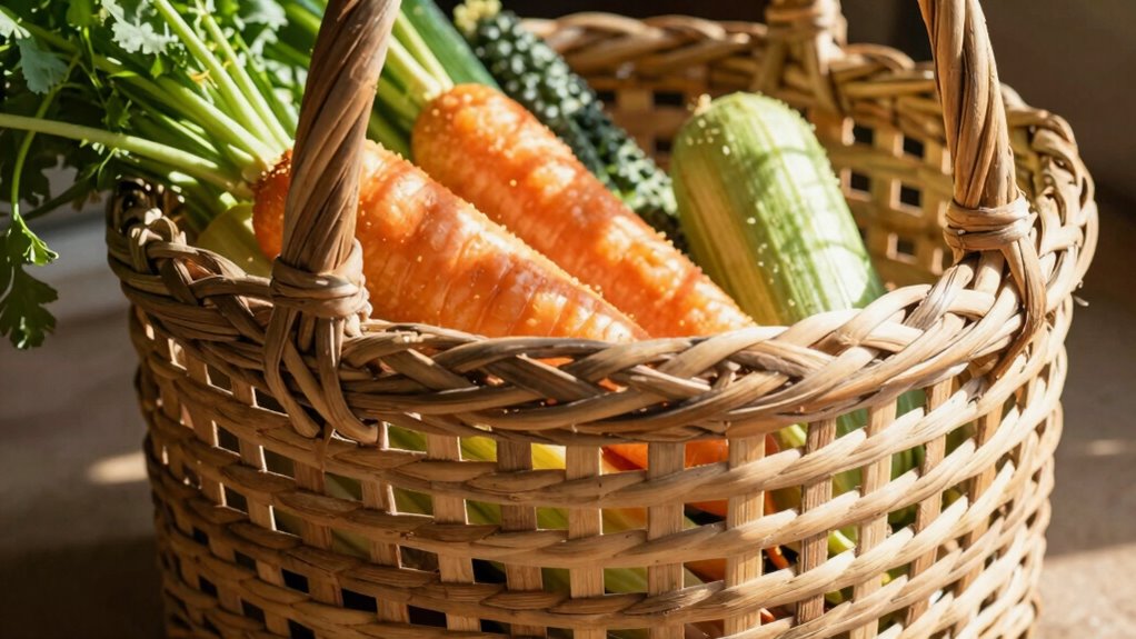 breathable baskets preserve freshness