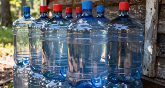 camp and cabin water containers