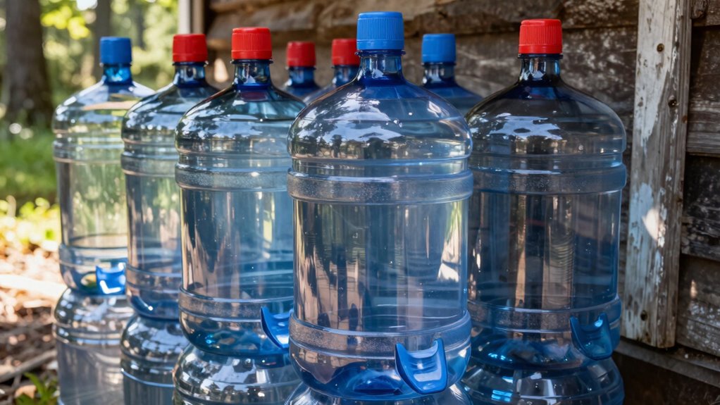 camp and cabin water containers
