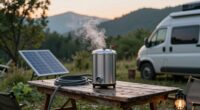 camp remote hot water