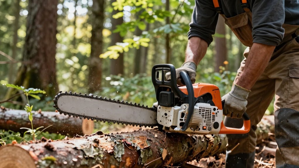 chainsaw maintenance ensures safety efficiency