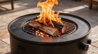 controlling fire pit flames