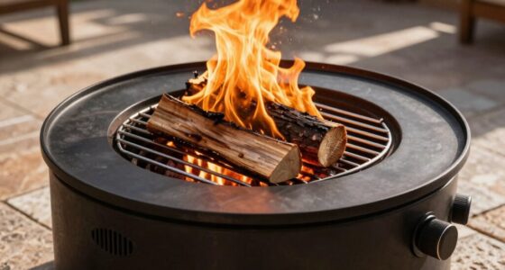 controlling fire pit flames