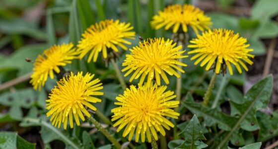 dandelions are edible year round