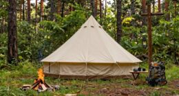 durable canvas camping tents