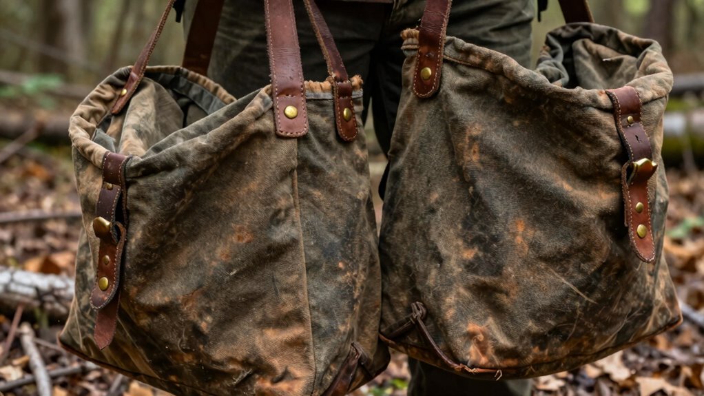 durable waxed canvas bags