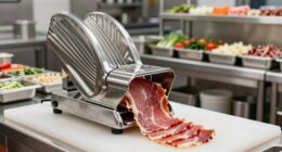 efficient meat slice preparation