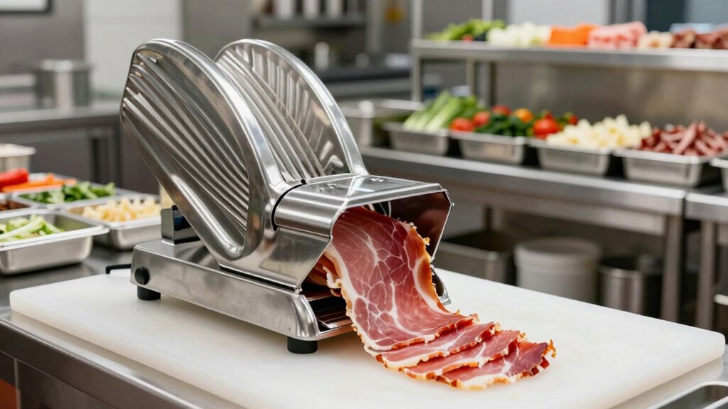 efficient meat slice preparation