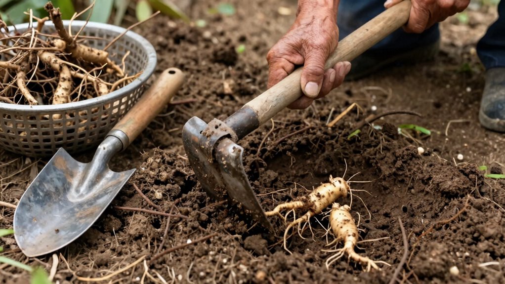 efficient root harvesting techniques