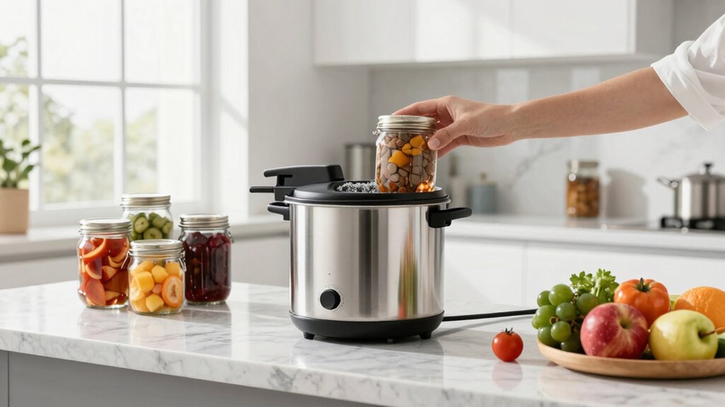 electric canning and pantry