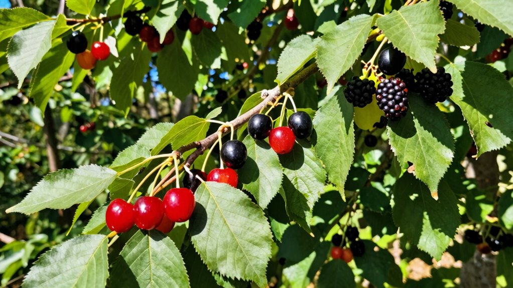 exploring wild foods through trees