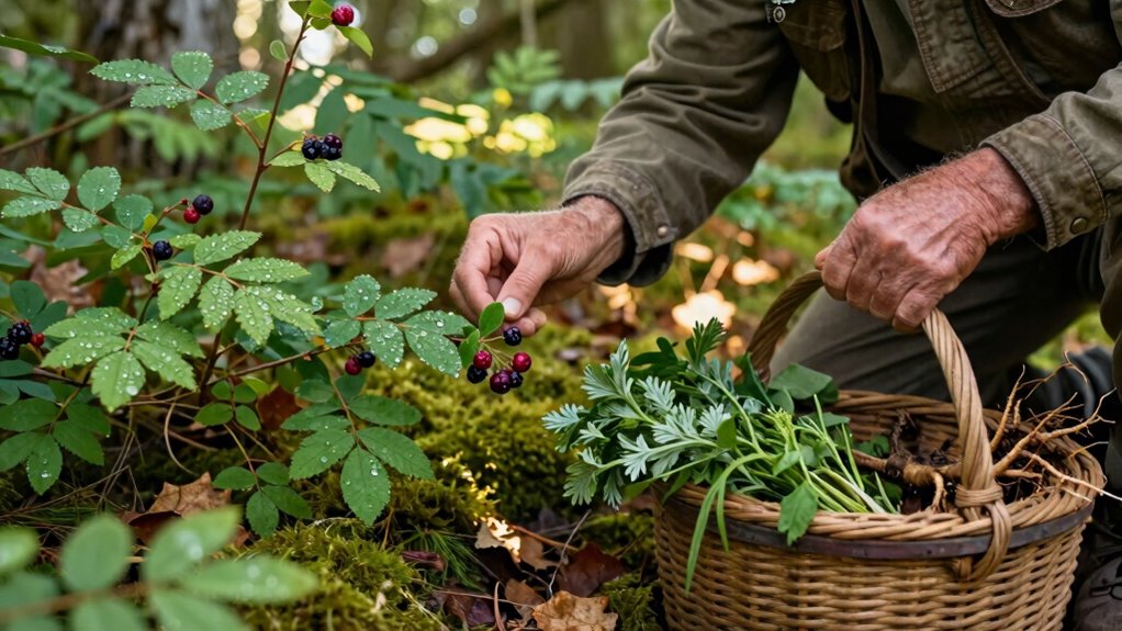 foragers hesitate before harvesting