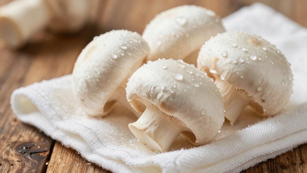 gentle dry mushroom cleaning