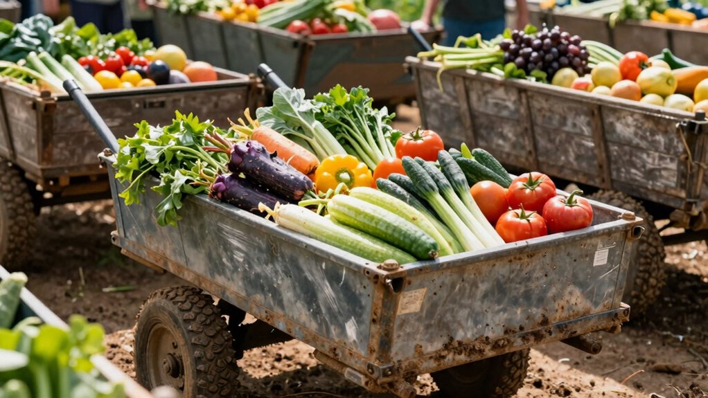 heavy duty harvest transport equipment