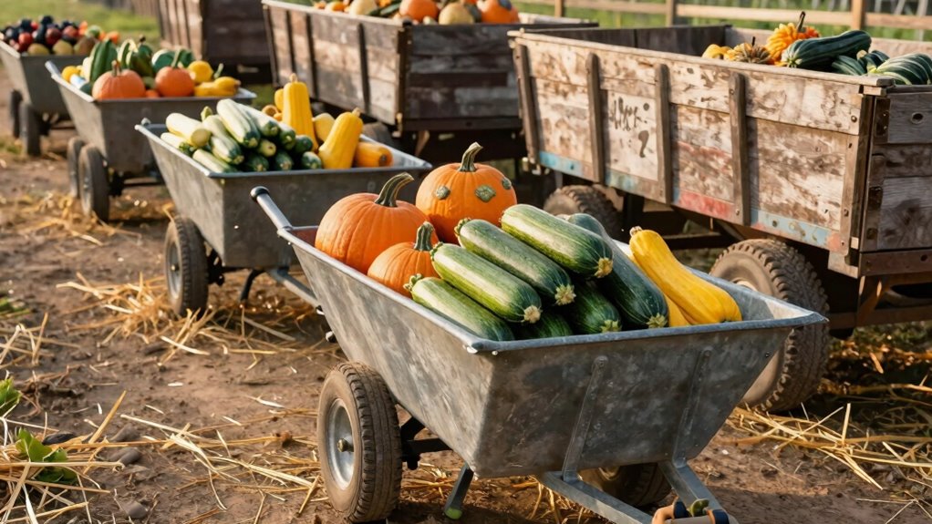 heavy harvest day carts
