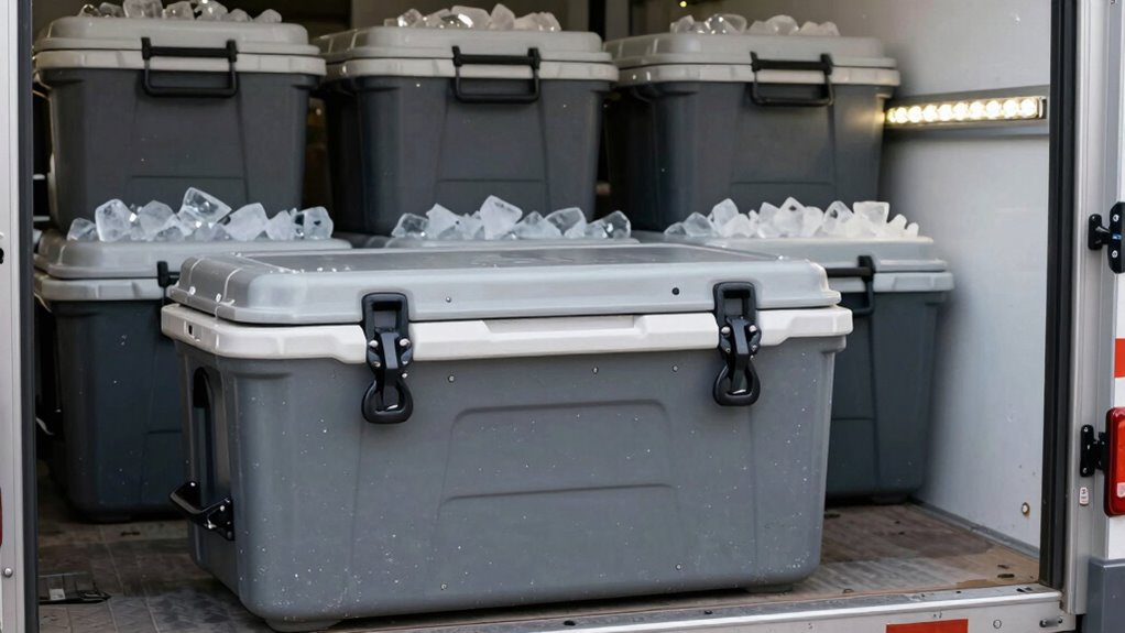 high capacity insulated coolers