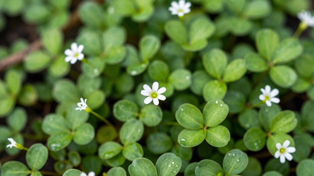 identify young chickweed plants