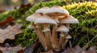 identifying hidden edible mushrooms