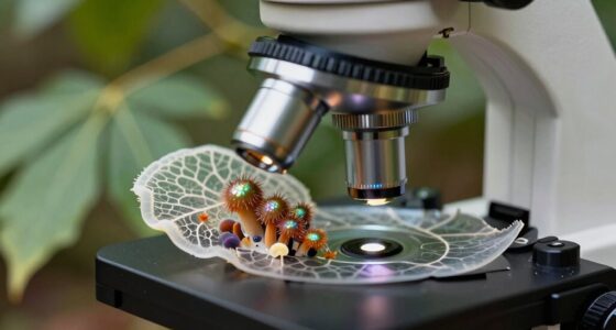 microscope for fungi details
