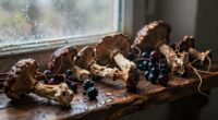 moisture spoils wild food
