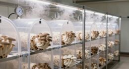mushroom cultivation environment control