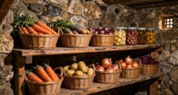 old fashioned storage methods