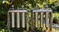 outdoor water filtration redundancy