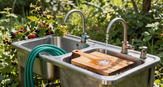 outdoor wild harvest sink