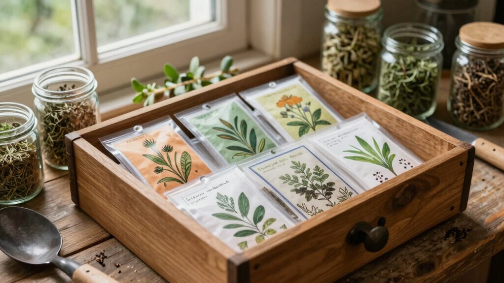 preserving seeds for future